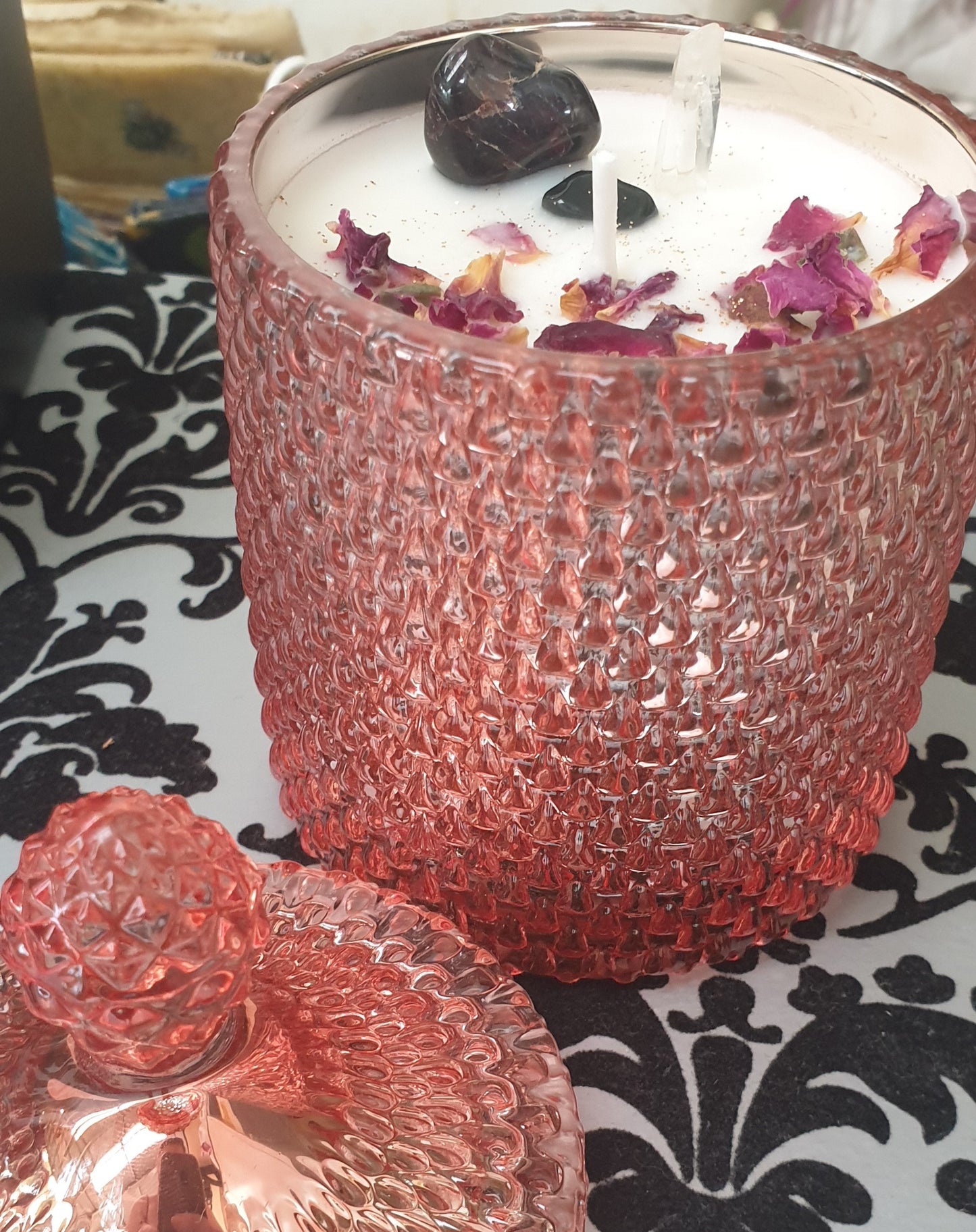 Handmade Soy Crystal Candle